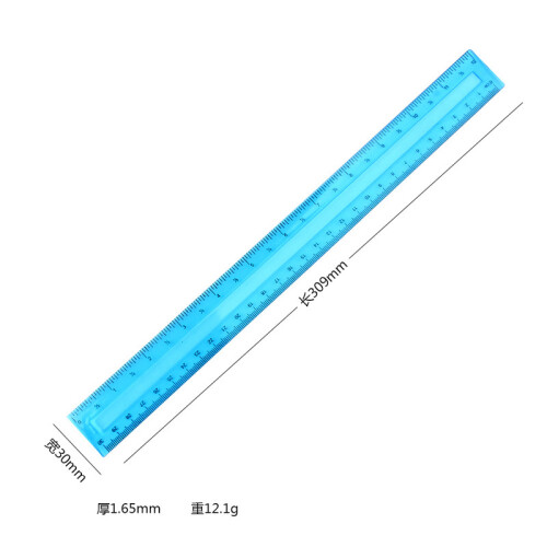 Ευέλικτο Εργαλείο Μάθησης, Διαφανείς Πλαστικοί Χάρακες για Σχολικά Είδη, 1