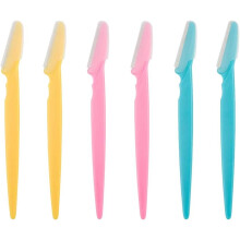Augenbrauenformer und Dermaplaning-Werkzeuge, schmerzfreie Rasierer mit Edelstahlklinge für Anfänger, Peeling-Gesichtshaarentferner