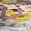 Εύκολο φουσκωτό σχέδιο Jumbo Rubber Ducky, παχύ υλικό προστασίας περιβάλλοντος για το 5