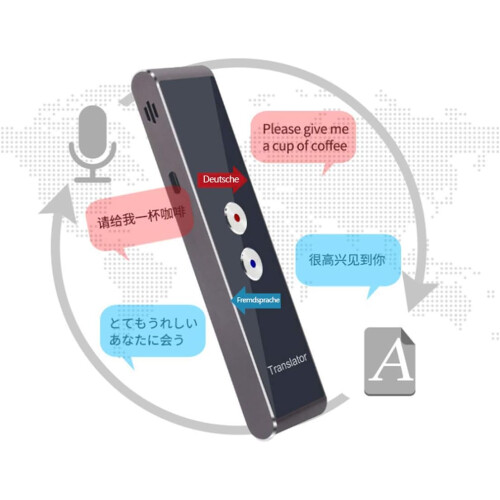Elegant Multilingual Communicator, Instantaneous Real-Time Translation, Offline Accessibility, High-Definition Image Translator, Sleek Form Factor, 2