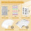 Απλοποιημένος προϋπολογισμός, Marble Budget Folio με φακέλους με φερμουάρ για διαχείριση 4