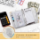 Απλοποιημένος προϋπολογισμός, Marble Budget Folio με φακέλους με φερμουάρ για διαχείριση 8