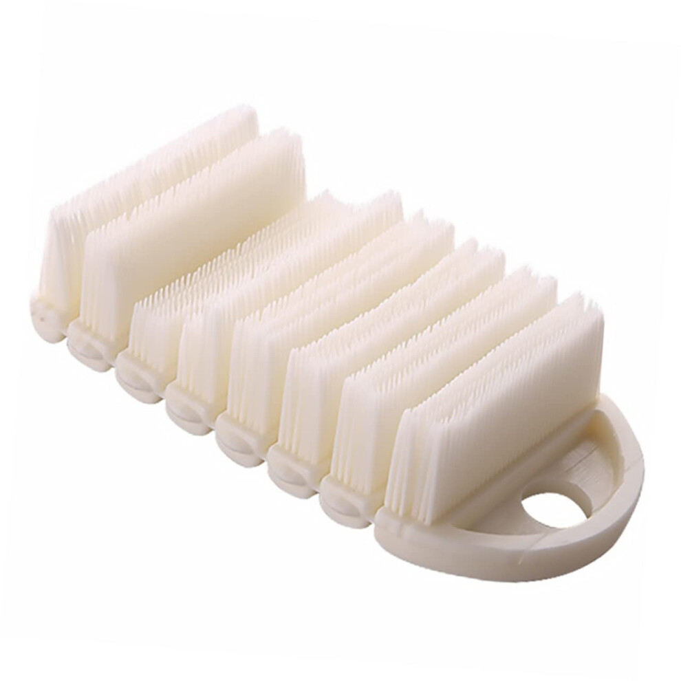 Nail Cleaning Brush with Flexible Soft Bristles for Gentle Hand and Foot Care, Ergonomic Grip