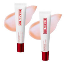 Mattifying Primer 2pcs Long Lasting Oil Control Waterproof Sweatproof Pore Minimizing Makeup Base