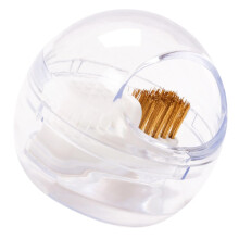 Nail Drill Bit Cleaner Brush Set with Soft and Hard Heads for Salon and Home Manicure Tools
