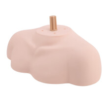 Lifelike Mannequin Head Stand with Widened Shoulders for Wig Styling and Display