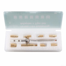 Soldering Tip Set for M2M8 Hot Melt Insert Nuts, Fits 936 Stations, 3D Printing Plastic