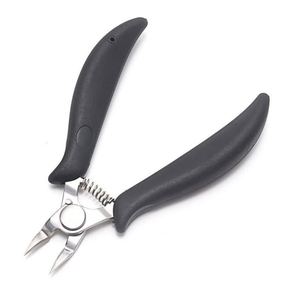 Stainless Steel Toenail Clipper for Thick Nails with Sharp Curved Blades and Ergonomic Grip