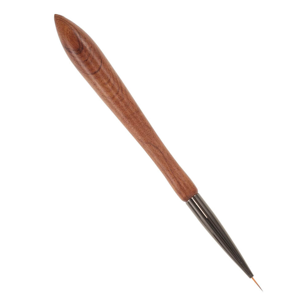 Nail Art Brush with Precision Fine Tip and Ergonomic Gourd Handle for Manicure and Nail Decoration