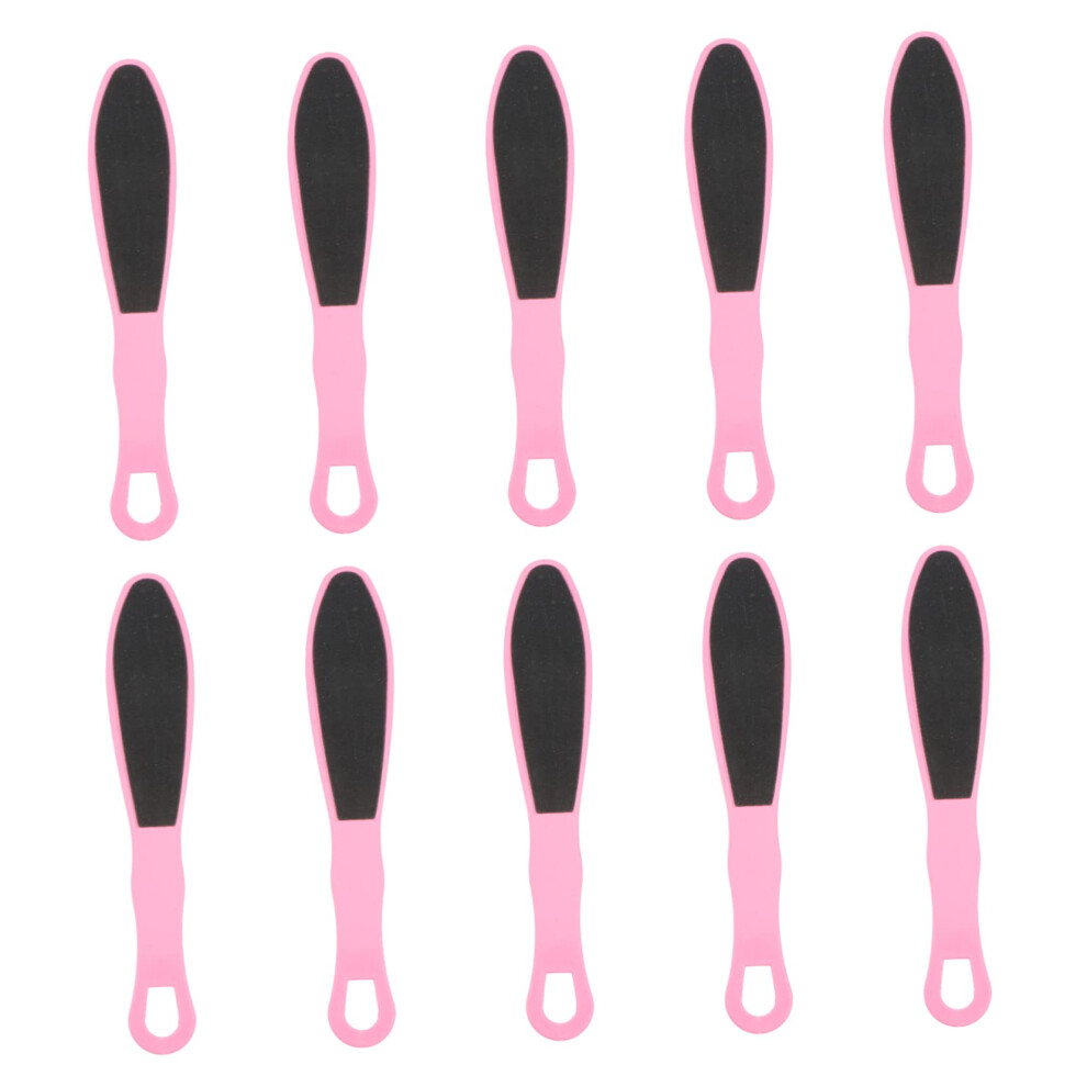 10PCS DoubleSided Foot File Set Callus Remover with Dual Abrasion Surfaces for Pedicure