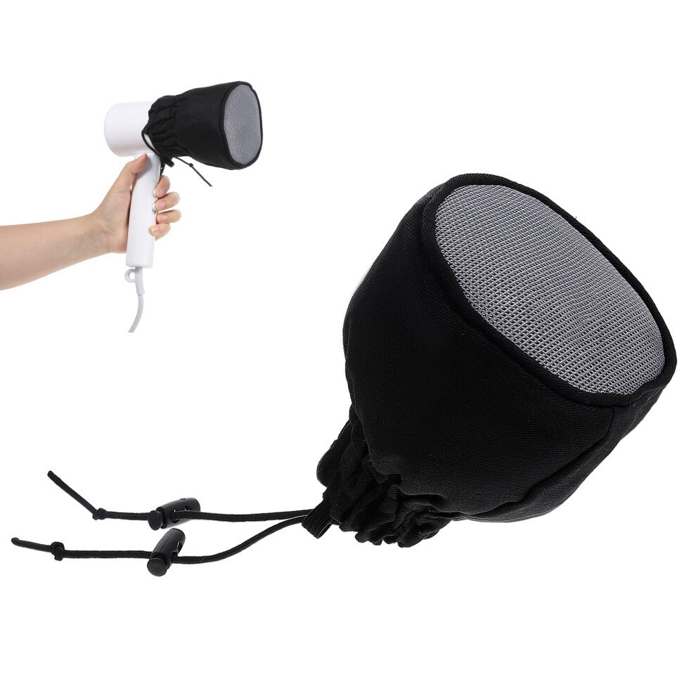 Hair Dryer Diffuser Sock for Curly Hair, Universal Fit with Even Heat and Frizz Reduction, Silver