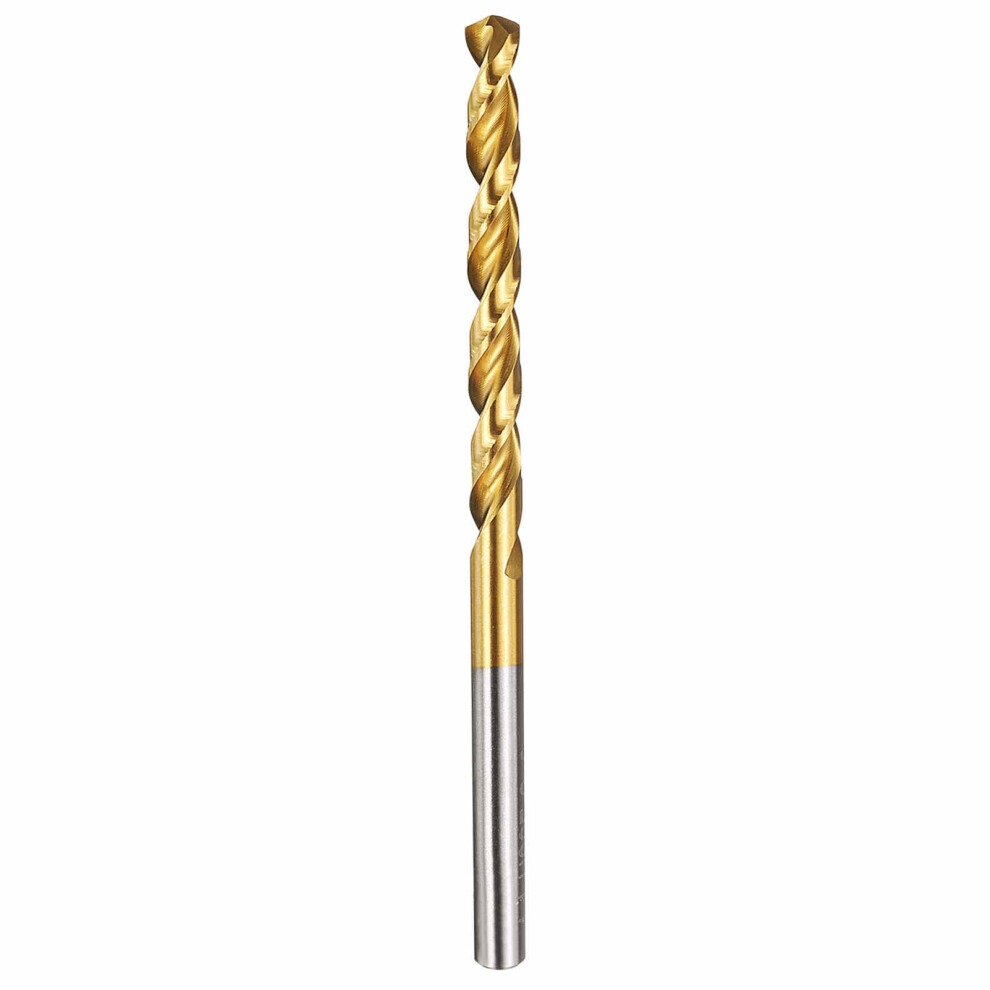 Drill Bit 4.9Mm M42 Cobalt Hss Tin Coated 135 Cutting Angle For Hard Metal And Wood 9099447440976