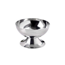Stainless Steel Ice Cream Cups with Wide Flat Base for Serving Desserts, Snacks and Smoothies
