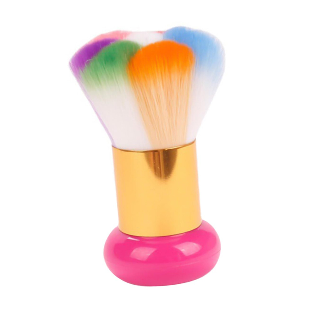Nail Cleaning Brush for Manicure and Pedicure, Compact Dust Removal with Comfortable Grip