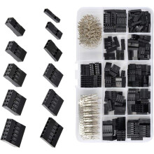Elektronikprojekt-Essentials, JST-Steckverbinder-Set mit Crimp-Stiften (männlich/weiblich) für präzises und robustes Design, geeignet für