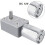 Μηχανή Turbo Worm Gear, ηλεκτρική συσκευή υψηλής μείωσης ροπής, κατάλληλη για 4