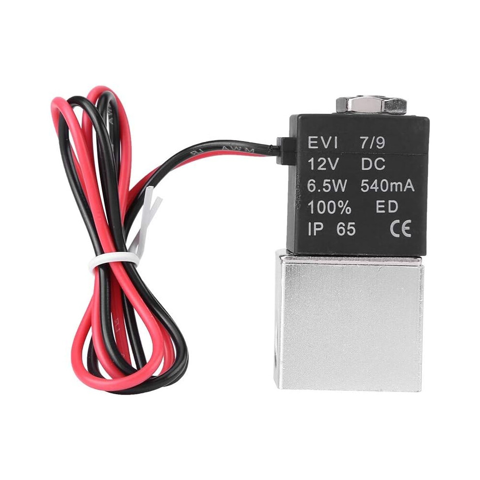 High-Performance Solenoid Valve, 2-Way Normally Closed For Continuous Service, Aluminum Material, Inert Gases Compatibility, Zero Differential 9169997666215