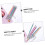 Nail Art Pen and Dotting Tool Set 5pcs for Precise Line Drawing, Beginner and Professional Use 3