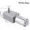 Μηχανή Turbo Worm Gear, ηλεκτρική συσκευή υψηλής μείωσης ροπής, κατάλληλη για 2