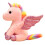 Αξιολάτρευτο λούτρινο ζωάκι μονόκερος, υψηλής ποιότητας λούτρινο με φτερά 1