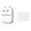 Travel-Friendly Printer, Portable Mini Printer for Clear Printing, Multifunction Printer for iOS Android Devices, High-Quality Printing with Thermal 1