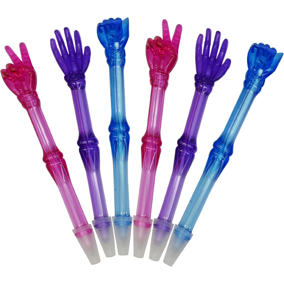 Gesture Shapes, Writing Gel Pens For A Smooth And Playful Writing Experience, Halloween Pen Transparent (Creative Cartoon Style, 24PCS)