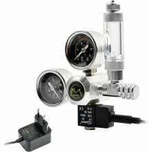 CO2-Regler für Aquarien, integriertes Nadelventil für Aquarienausrüstung mit hoher Kompatibilität für präzise CO2-Einstellung und nahtlose