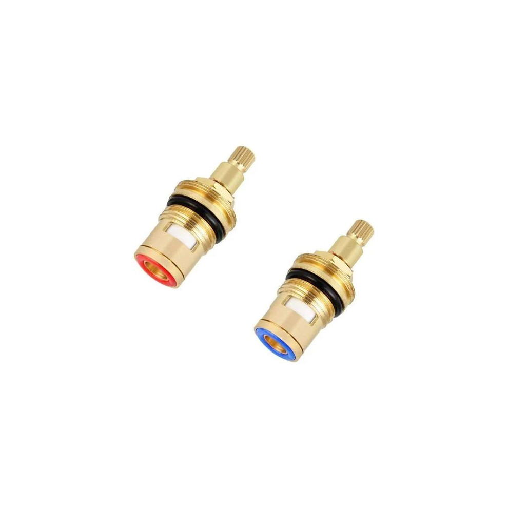 High-Quality Material Replacement Valves, Corrosion Resistance Brass Ceramic Disc Cartridge For Bathroom Kitchen Faucets, Wide Application For Cold & 9448196980170
