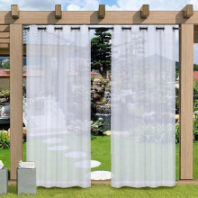 Tende in tessuto traspirante e anti-UV resistenti ai raggi UV per patio, con protezione dalla privacy, in colori vivaci e solidi, 132x213 cm, adatte