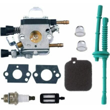 Yhteensopiva Stihl-puhaltimen kaasuttimen kanssa, korkealaatuinen kaasutin korvaa C1Q-S68G:n, C1Q-S64:n, C1Q-S68D:n, 42291200606:n, 42291201800:n