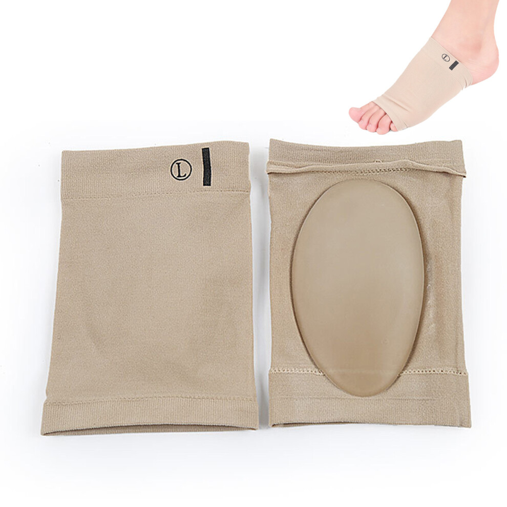 Arch Support Excellence, Arch Support Socks for Plantar Fasciitis Relief, Compression Arch Support with Sweat Absorbent Fabric, Oval Bandage Arch
