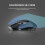 Wireless Mouse, 10Meters Wireless Range Ergonomic Design Programmable Buttons for Windows Mac, Grey 4