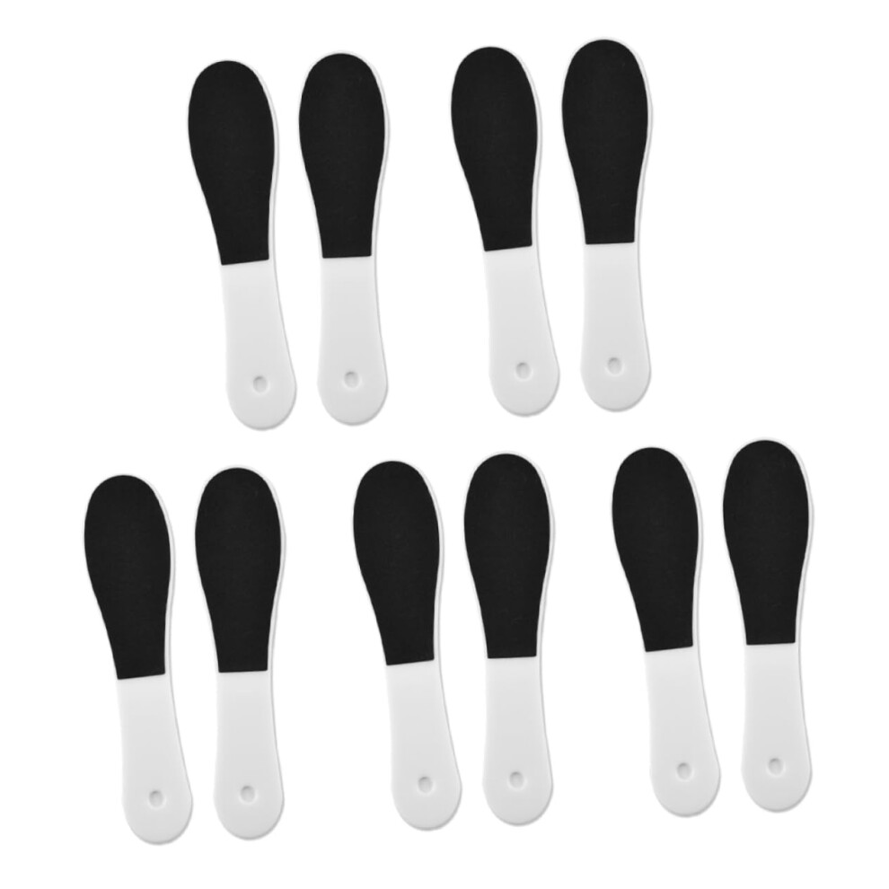 DualSided Foot File Callus Remover with Ergonomic Grip for Dead Skin and Travel Pedicure