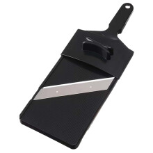 Stainless Steel Cabbage Slicer with Sharp Blades, Comfort Grip and Holder for Kitchen Vegetables