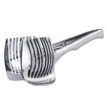 Stainless Steel Lemon Slicer and Fruit Cutter with AntiSlip Grip for Citrus Apple Slices