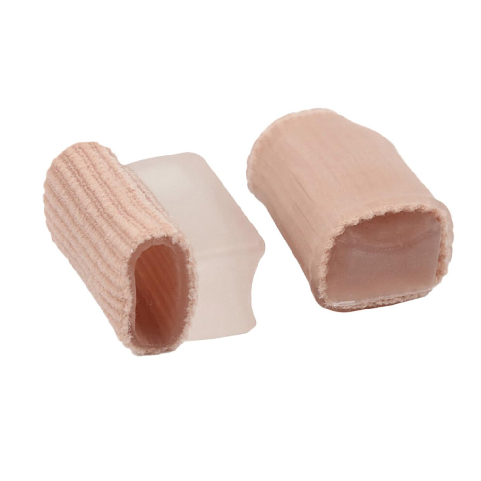 Toe Separators Silicone Toe Spacers for Bunion Relief, Overlapping Toes and Foot Alignment, Khaki