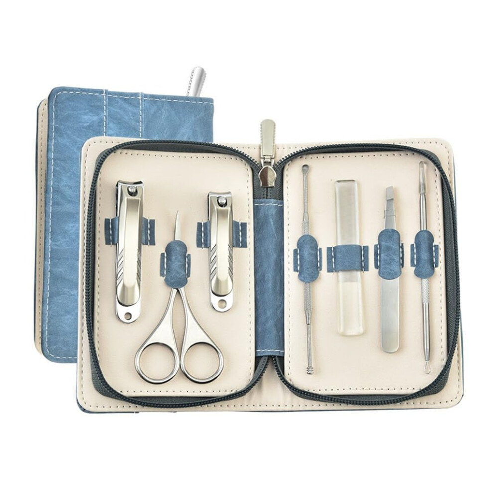 Manicure Set Stainless Steel Nail Clipper Kit for Precise Nail Trimming and Travel Grooming