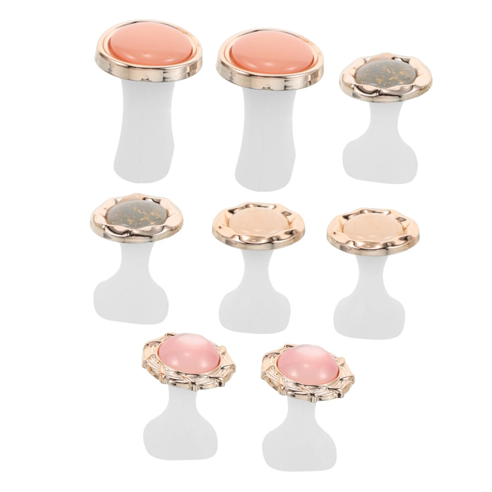 8pcs Soft Silicone Toe Separators for Pedicure with NonSlip Gel Spacers for Salon and Home