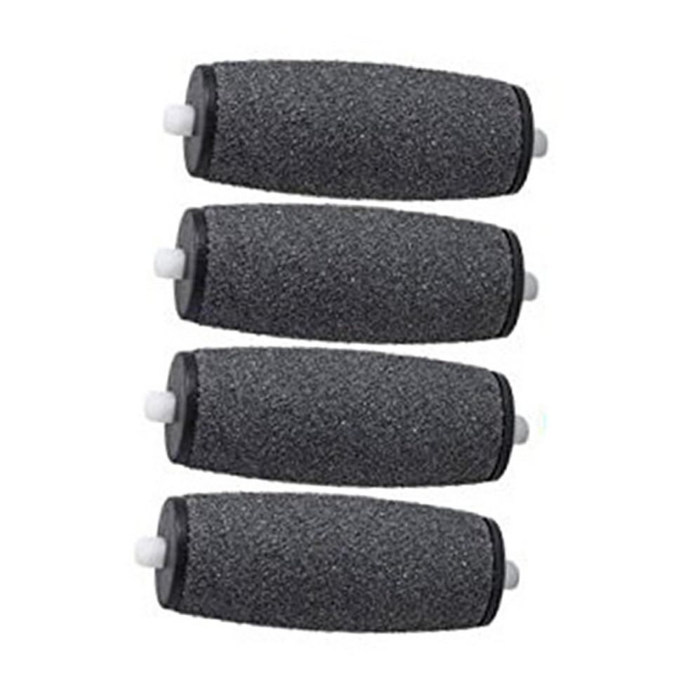 Electric Foot File Replacement Heads 4pcs Extra Coarse and Fine Roller Refills for Callus Remover