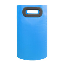 Folding Foot Bath Bucket DoubleLayer Waterproof Large Capacity Foot Soak Basin for Travel Blue