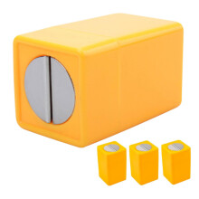 4pcs Razor Blade Disposal Container Metal Storage Box for Safe Recycling Home Salon Use