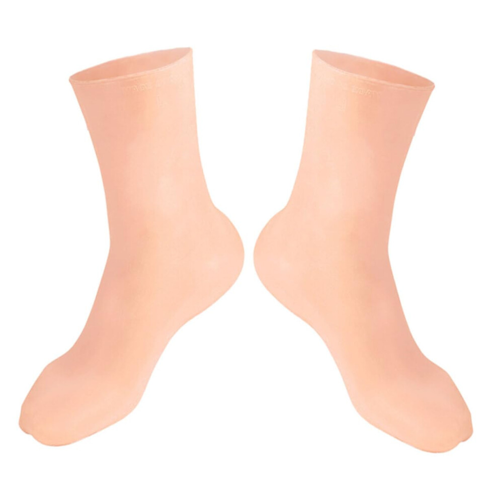 Moisturizing Socks for Dry Cracked Feet Women with Honeycomb Cushion and Deep Hydration