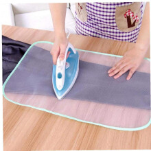 2 Pcs Ironing Mesh Cloth with AntiScorch Protection, HeatResistant Board Cover for Steam Irons
