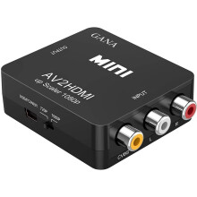 Timeless Entertainment Evolved: RCA to HDMI Converter, Your Bridge to High-Definition, Boasting Easy Operation & Versatile Compatibility