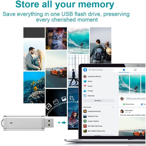 Μονάδα USB υψηλής ταχύτητας 64GB, Συσκευή αποθήκευσης αντίχειρα για εύκολη μεταφορά 1