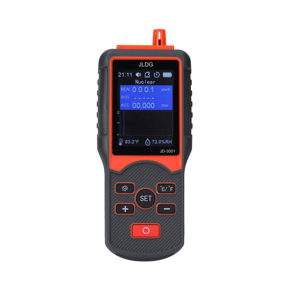Radiation Detector With Geiger Counter Technology, Portable And Precise For Homes And Workplaces, Features High Sensitivity And Data Export 9423501422354