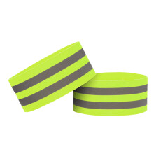 Säkerhetskit för nattlöpning, elastiska remmar, justerbara armband, fotledsband för hög synlighet, reflexutrustning för män, kvinnor, barn,