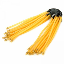 Elástico tubular de borracha para estilingue, elástico de reposição potente para estilingue de pesca com alta resiliência e resistência ao