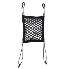 Car Seat Barrier, Easy Access Stretchable Mesh Safety Net For Multi-compartment Storage Pet Travel Accessory