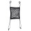 Car Seat Barrier, Easy Access Stretchable Mesh Safety Net For Multi-compartment Storage Pet Travel Accessory 1